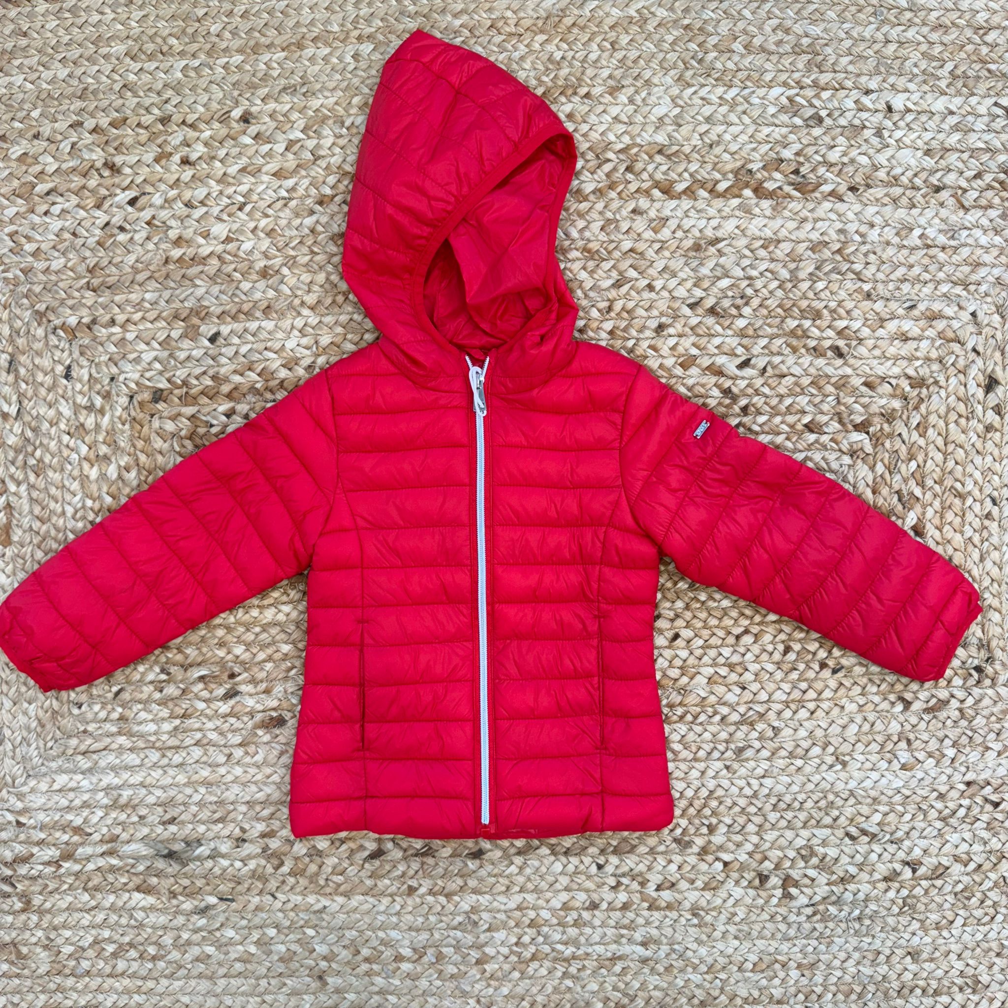 Piumino 100 grammi bimbo rosso