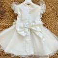 etichetta composizione abito battesimo bambina made in italy