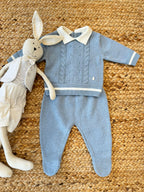 Coprifasce azzurro polvere