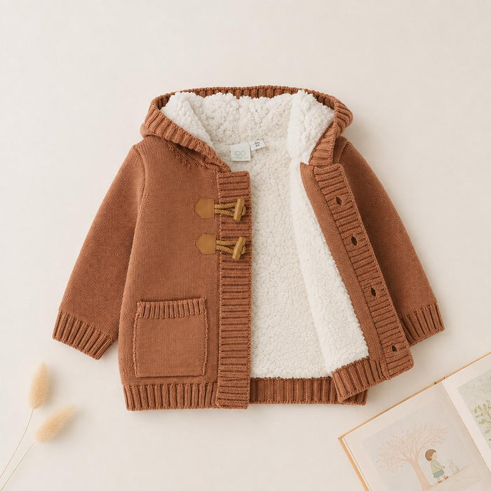 interno-morbido.jpg
Giacca bambino marrone con cappuccio e interno morbido bianco