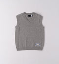 gilet grigio bimbo