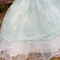 gonna in tulle abito battesimo bimba