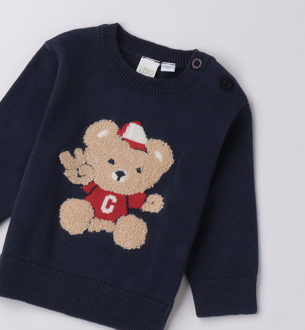 maglia-bambino-blu-ricamo-orsetto