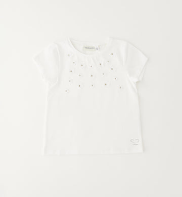 maglia-bimba-bianca-cotone-fiorellini-applicati