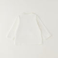 Completo 3 pezzi bimbo con giacca felpata color cammello, maglia e jeans