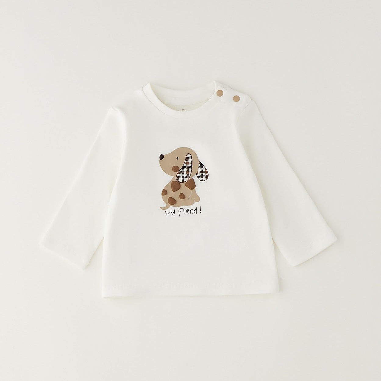 Completo 3 pezzi bimbo con giacca felpata color cammello, maglia e jeans