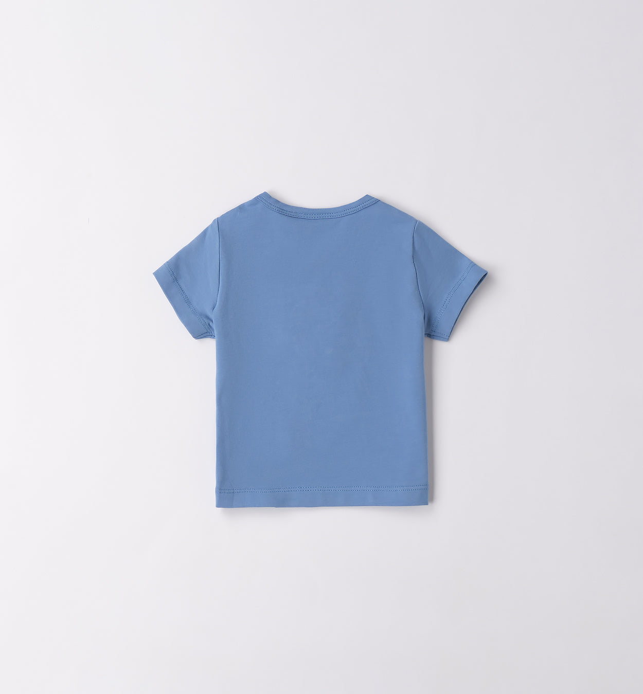 T-shirt con gatto e pantaloncini jeans per bambino, abbigliamento estivo casual.