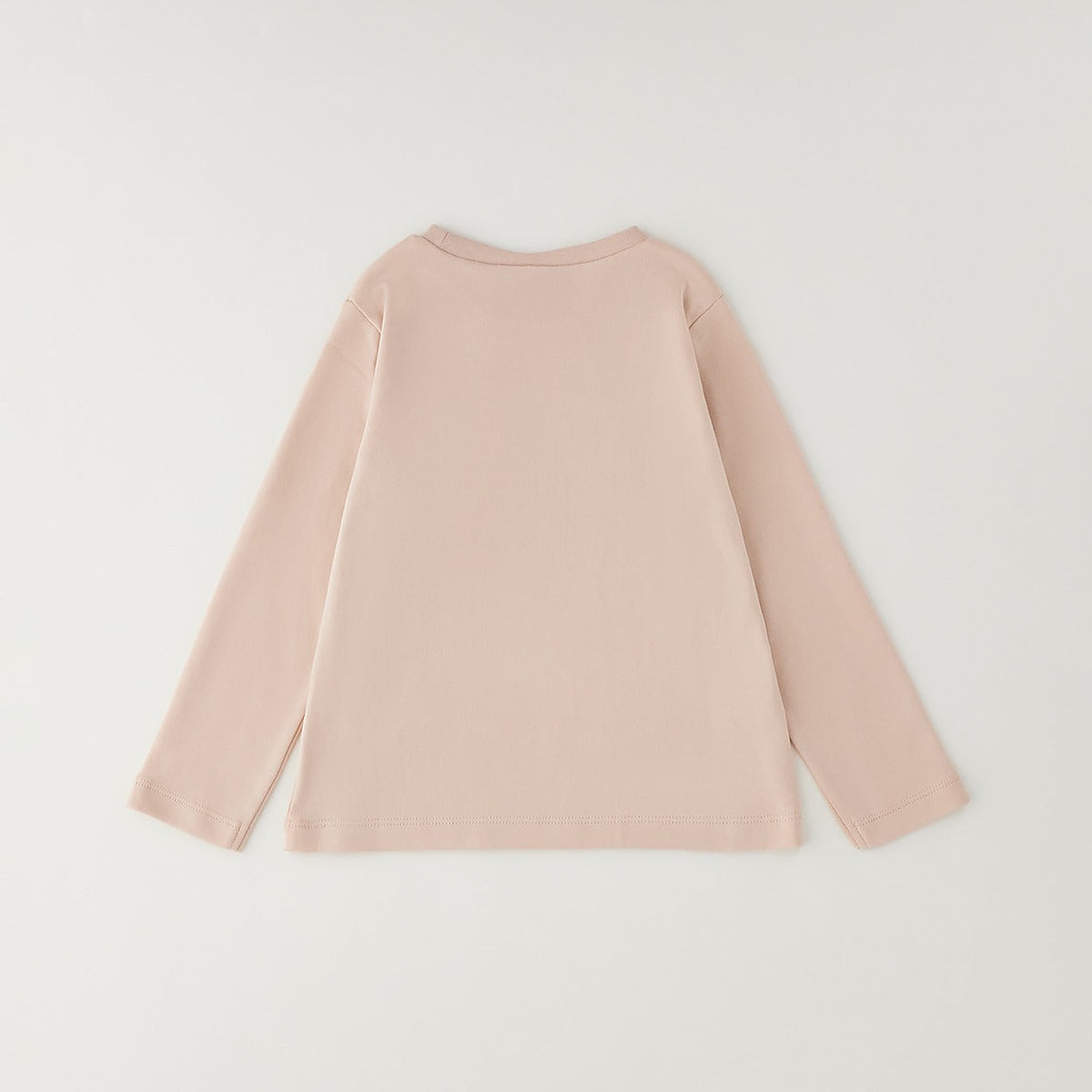 Maglia rosa in cotone bambina con gattini ricamati e fiocchetti