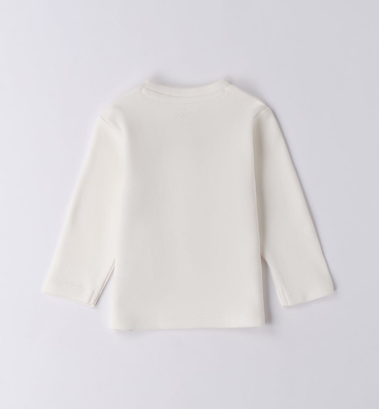 maglia bianca retro neonato cotone