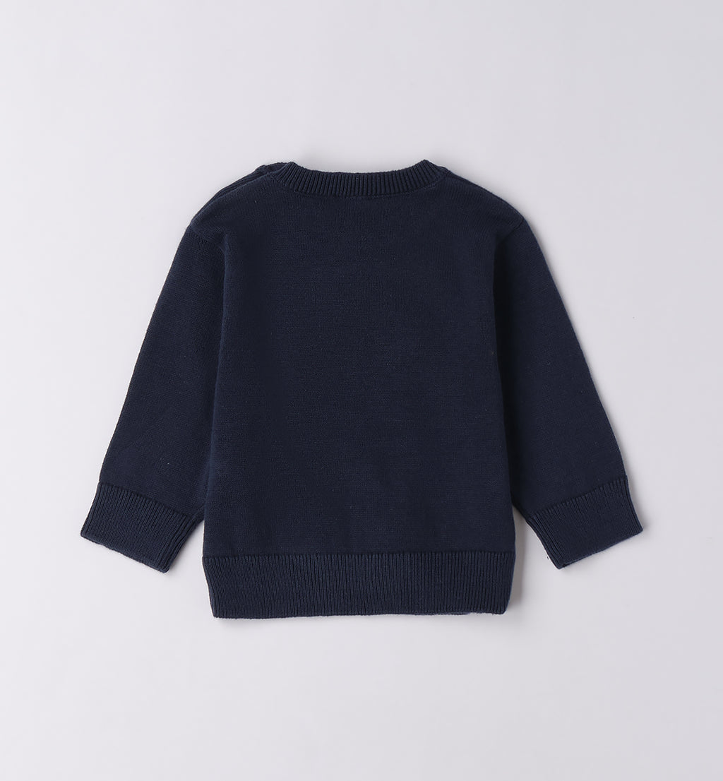 maglia blu bambino