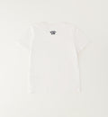 Completo bambino casual chic con t-shirt bianca in cotone e bermuda blu.