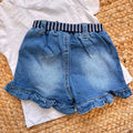 completo estivo bimba casual chic due pezzi