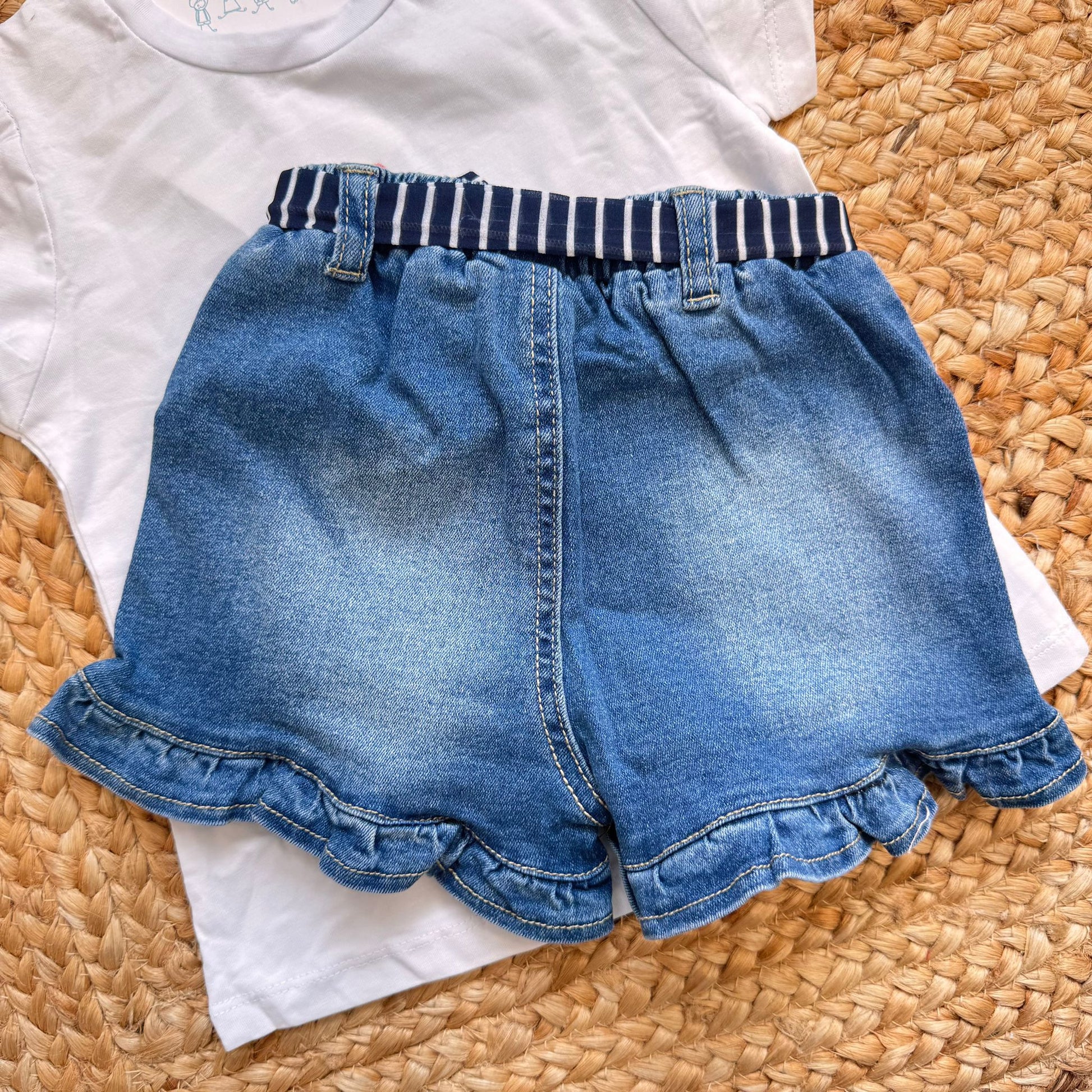 completo estivo bimba casual chic due pezzi