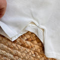 Retro pagliaccetto bimbo in cotone con chiusura a bottoncini