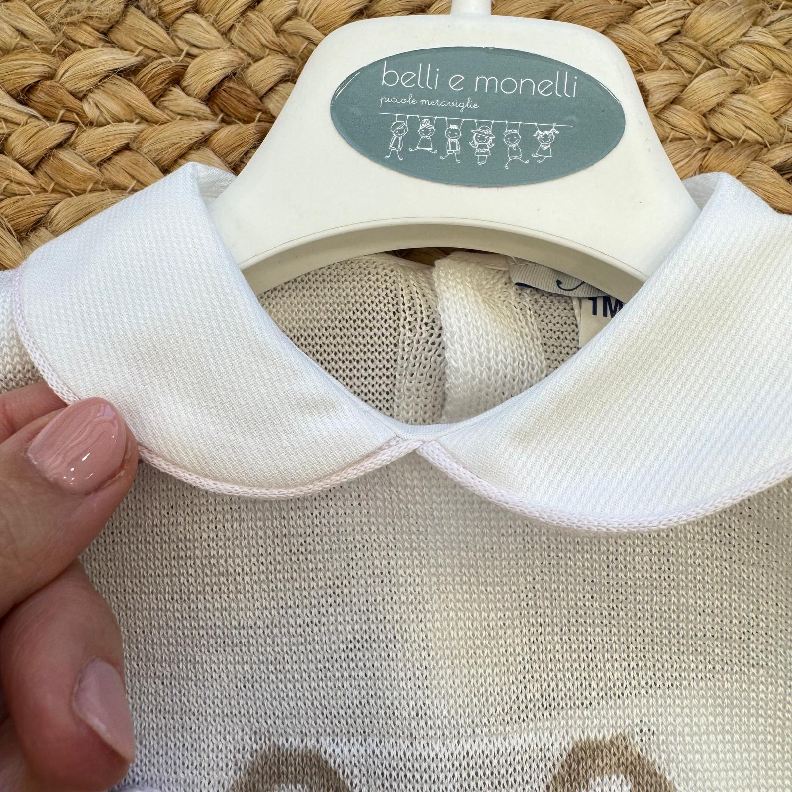 colletto bianco pagliaccetto neonata elegante