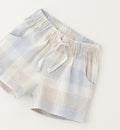 pantaloncini neonato con elastico e laccetto