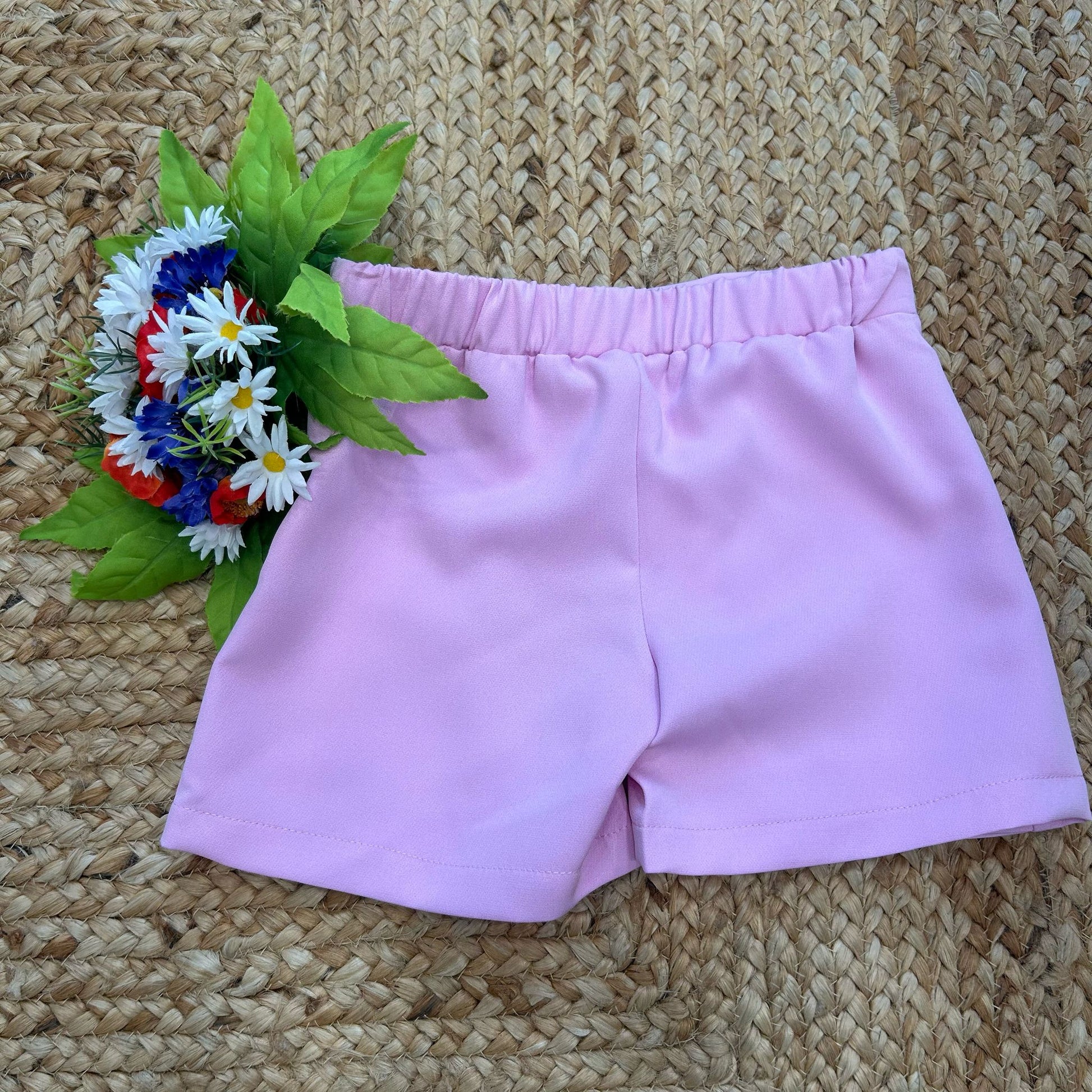 retro pantagonna bambina rosa