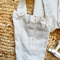 pantalone bimbo cerimonia con bretelle