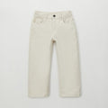 Completo bimbo con polo verde ricamata e pantalone panna