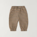 Pantalone pied de poule bimbo vista posteriore
