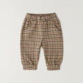 Pantalone pied de poule bimbo vista posteriore