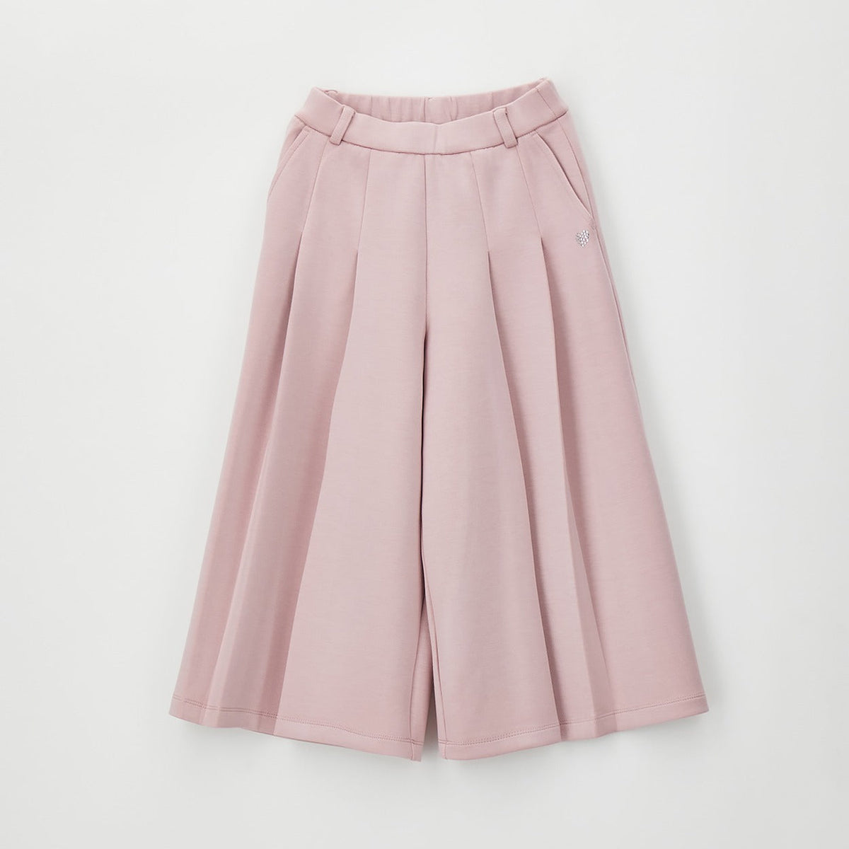 Felpa rosa bimba con zip frontale e manica lunga