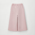 Felpa rosa bimba con zip frontale e manica lunga
