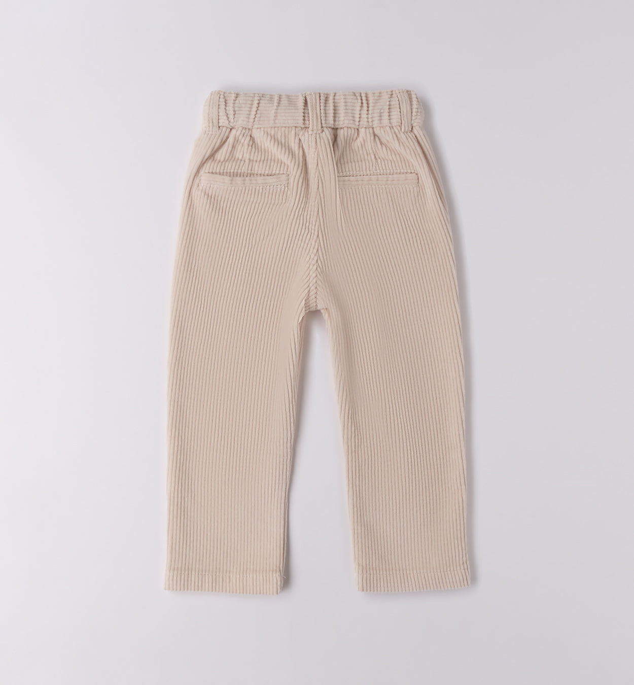 pantalone bimbo costina beige retro
