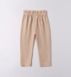 Retro pantaloni beige per bambina

