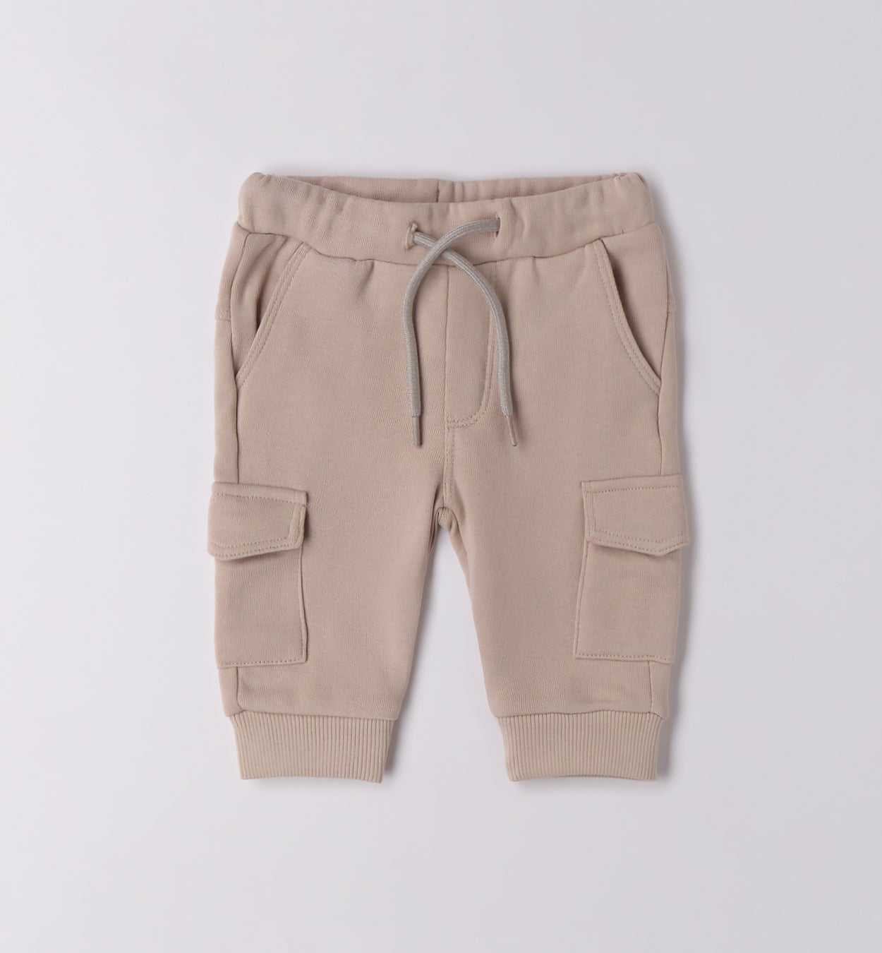 pantaloni beige cargo neonato cotone
