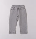 pantaloni eleganti bambino grigi retro