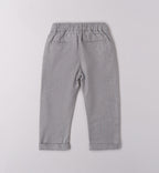 pantaloni eleganti bambino grigi retro