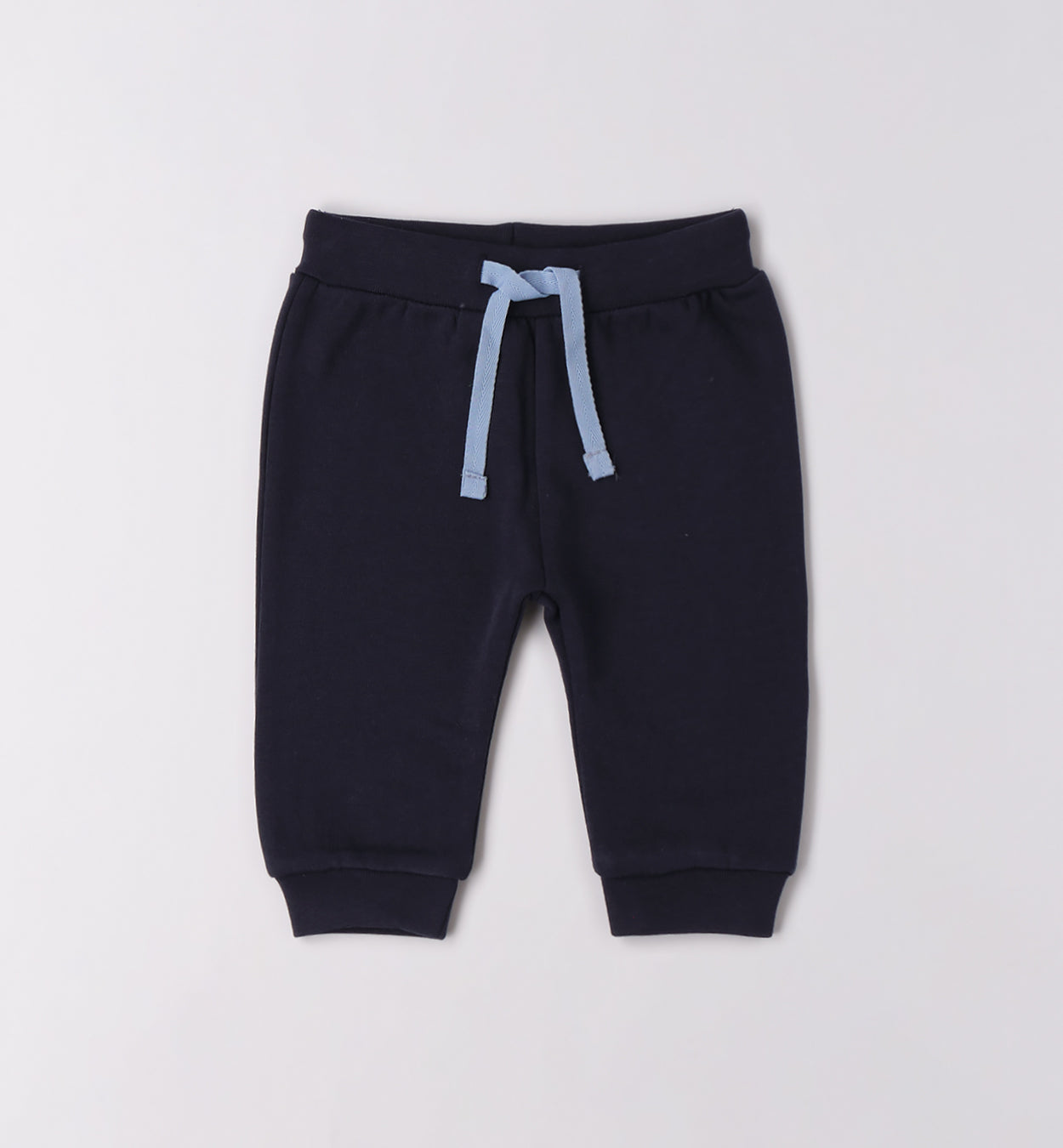 pantaloni neonato blu caldo cotone
