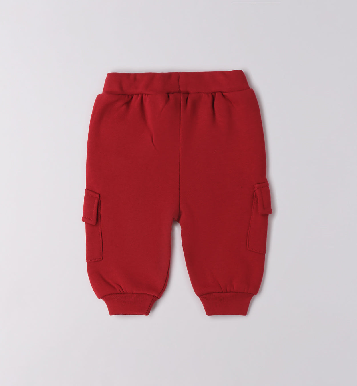 pantaloni rossi retro neonato