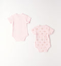 retro body neonata manica corta cotone