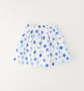 retro gonna bambina cotone floreale