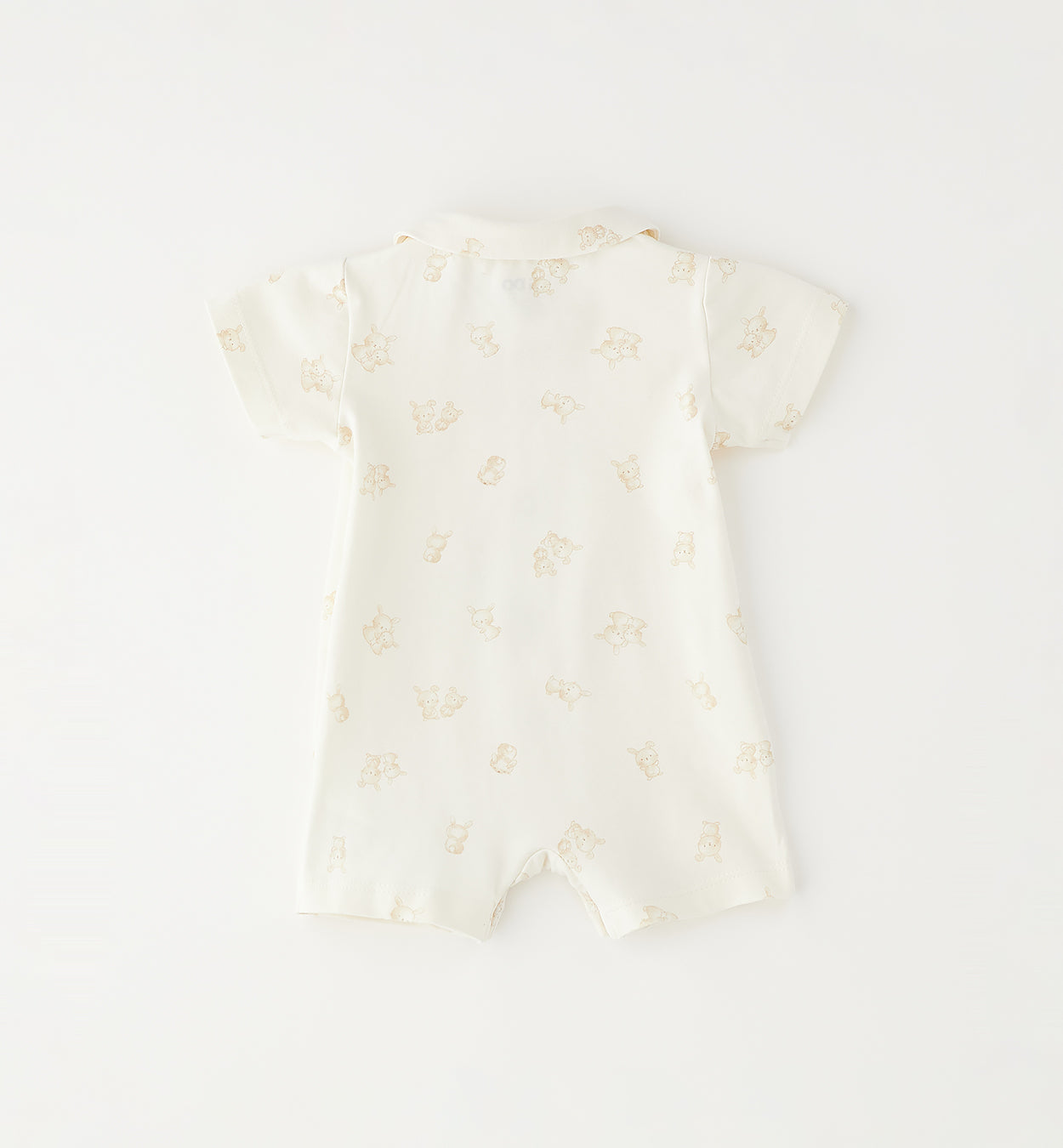 Retro pagliaccetto neonato con stampa orsetti