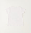 retro t-shirt bimba bianca manica corta