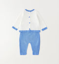 Retro tutina neonato con bottoncini