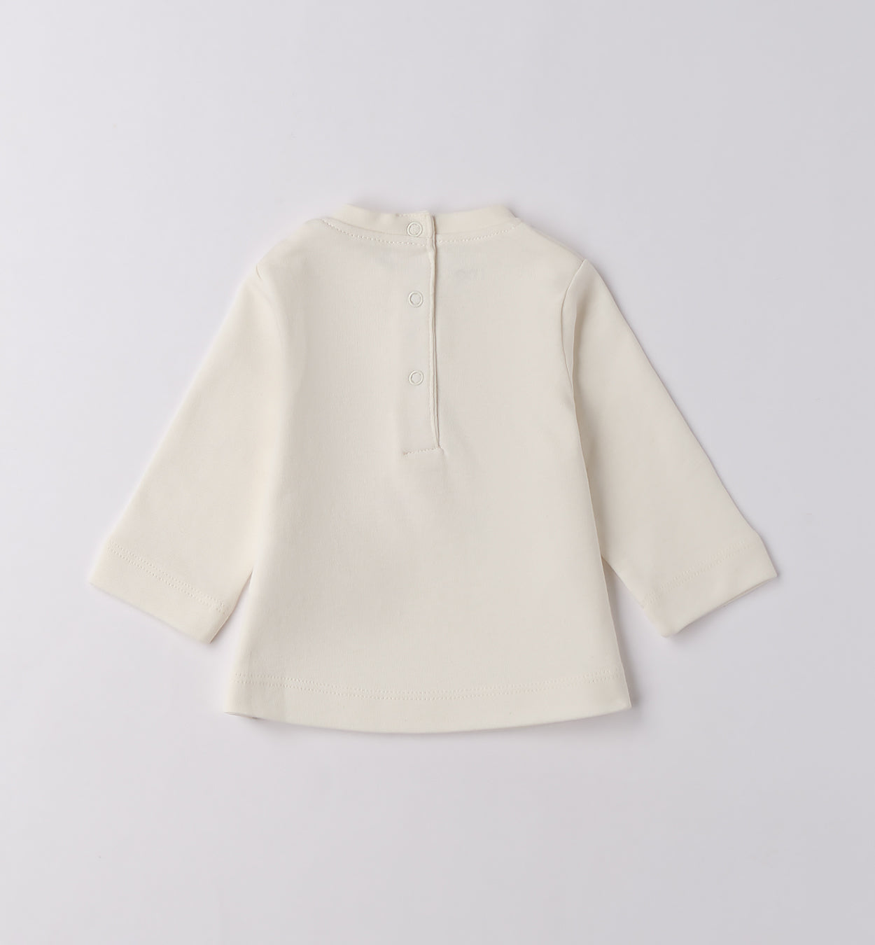 retro maglia panna bambina cotone