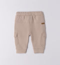 retro pantaloni beige cargo neonato