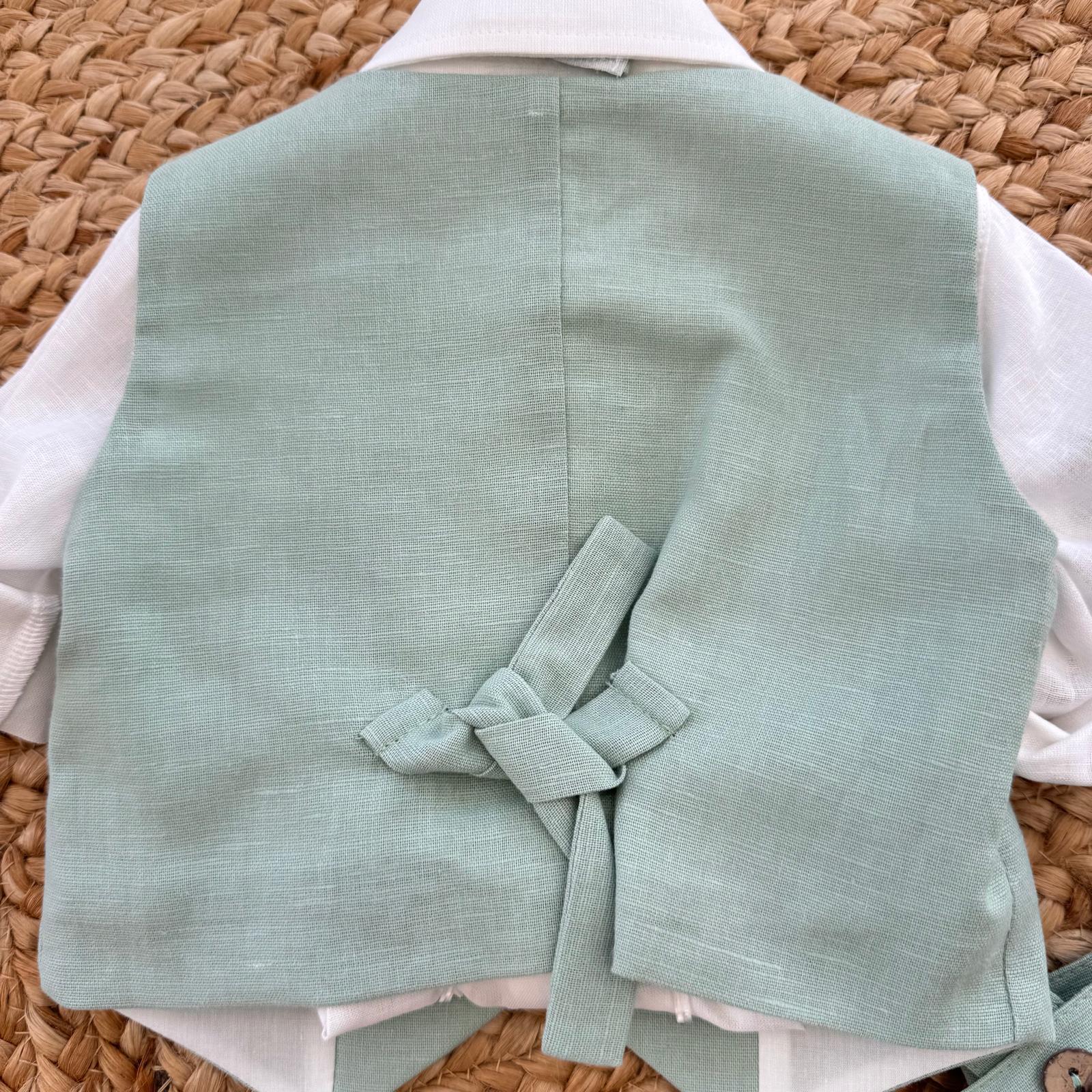 risvolto pantalone cerimonia neonato