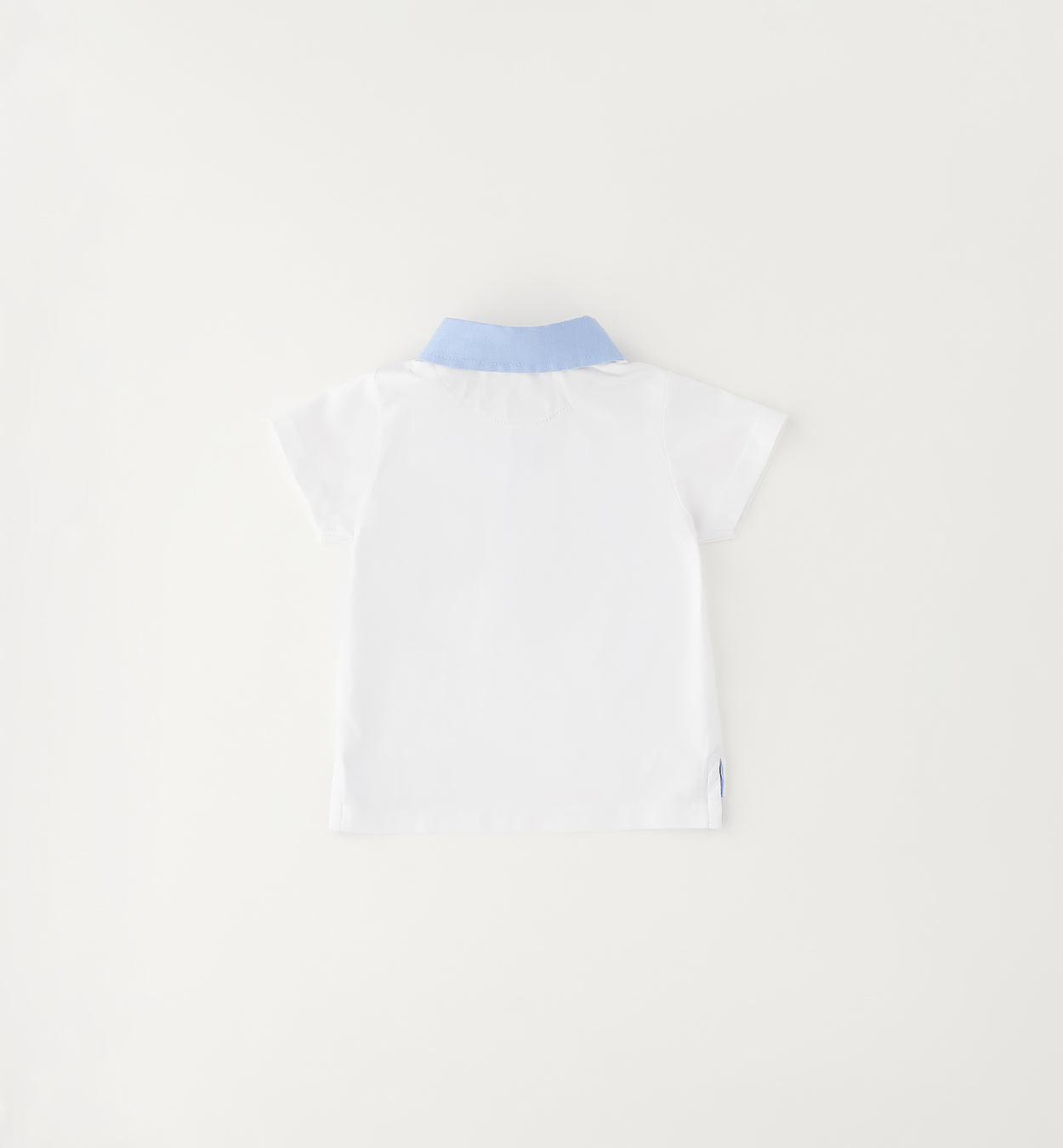 salopette neonato azzurra lino cotone con bretelle