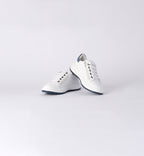 Scarpe bimbo bianche stile casual chic con zip laterale