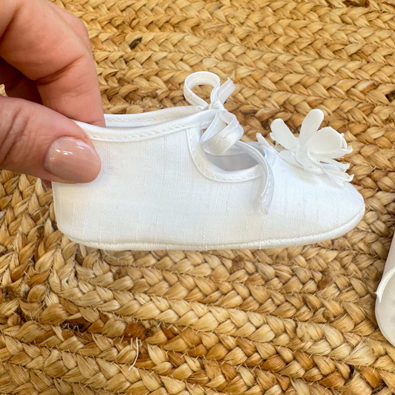 scarpe eleganti neonata per battesimo