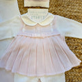 scarpette neonata coordinate in cotone