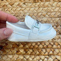 scarpine battesimo neonato eleganti bianche