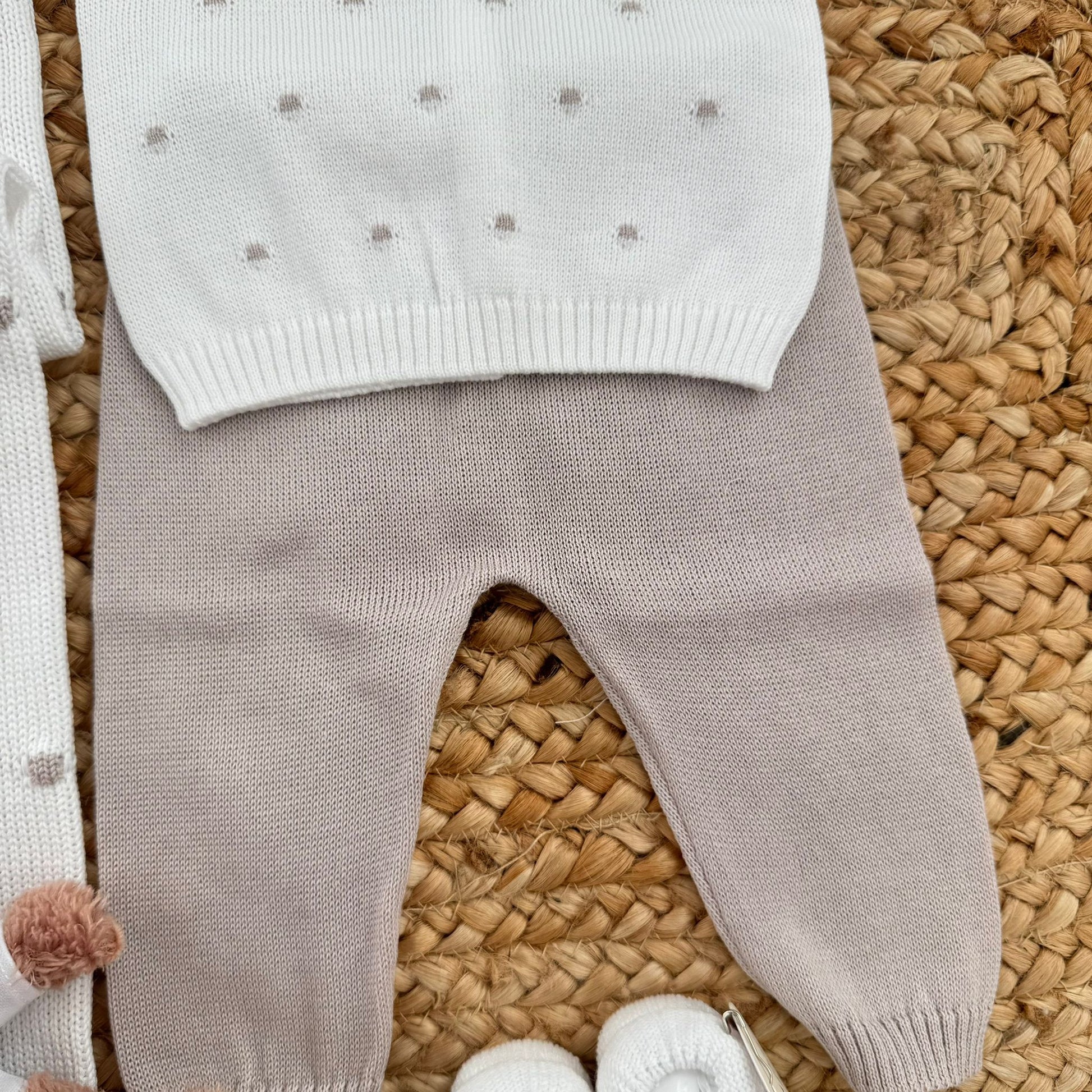 scarpine neonato panna abbinate