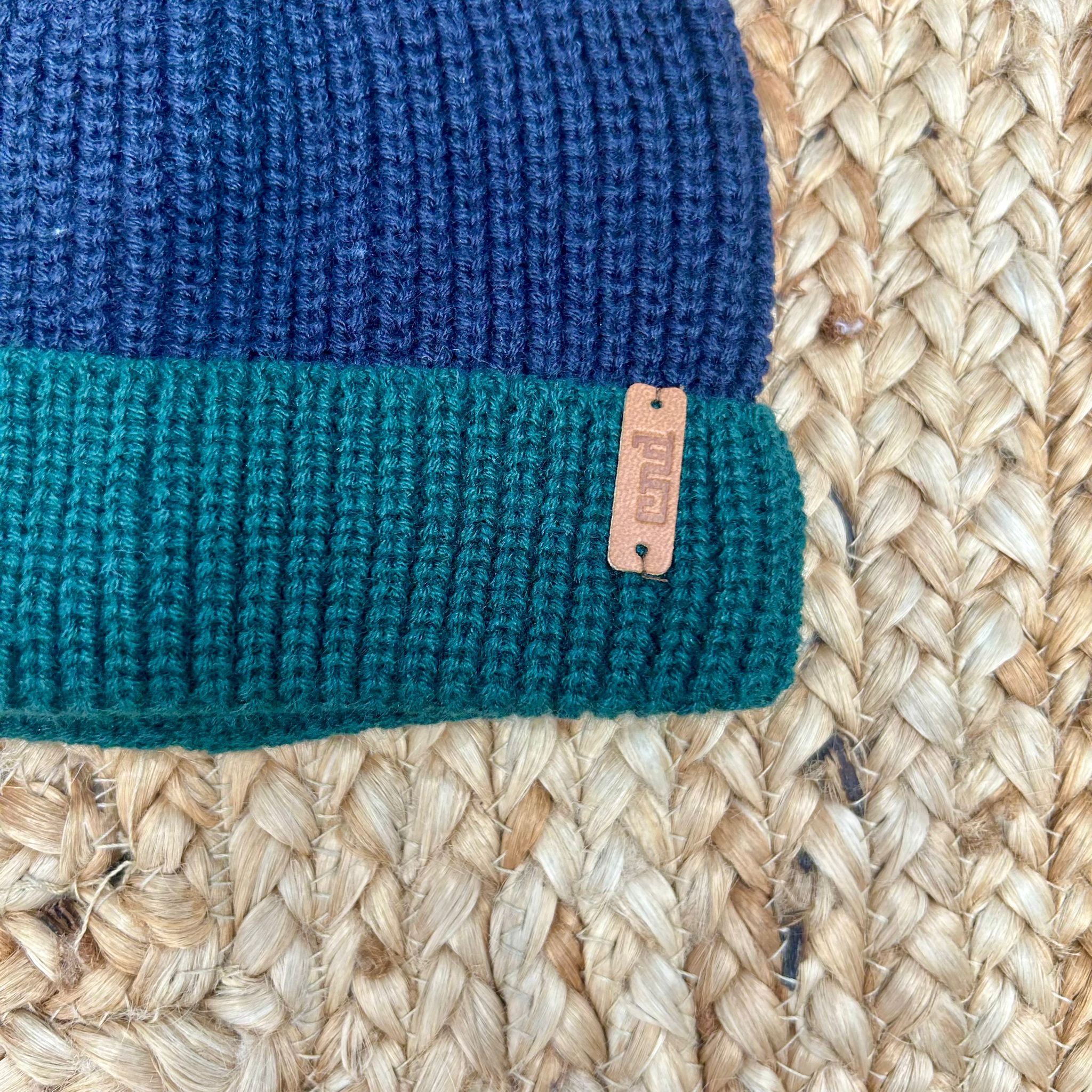 set-cappello-scaldacollo-bimbo-blu-verde