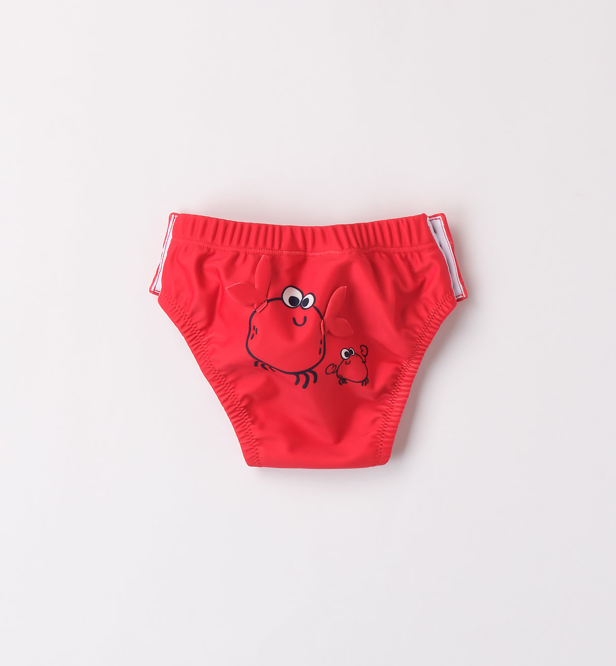 Slip costume bimbo con stampa granchi sul retro